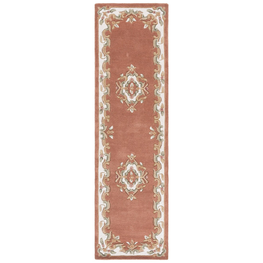 SAFAVIEH Handmade Aubusson Hale Traditional Wool Rug.