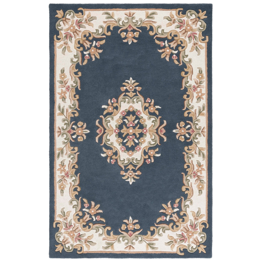 SAFAVIEH Handmade Aubusson Hale Traditional Wool Rug.