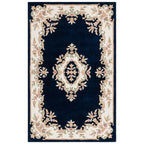SAFAVIEH Handmade Aubusson Hale Traditional Wool Rug.