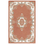SAFAVIEH Handmade Aubusson Hale Traditional Wool Rug.