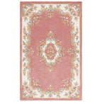 SAFAVIEH Handmade Aubusson Hale Traditional Wool Rug.