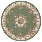 SAFAVIEH Handmade Aubusson Hale Traditional Wool Rug.