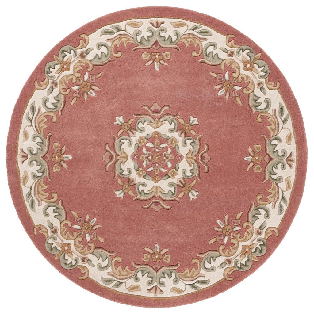 SAFAVIEH Handmade Aubusson Hale Traditional Wool Rug.