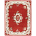 SAFAVIEH Handmade Aubusson Hale Traditional Wool Rug.