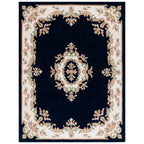SAFAVIEH Handmade Aubusson Hale Traditional Wool Rug.