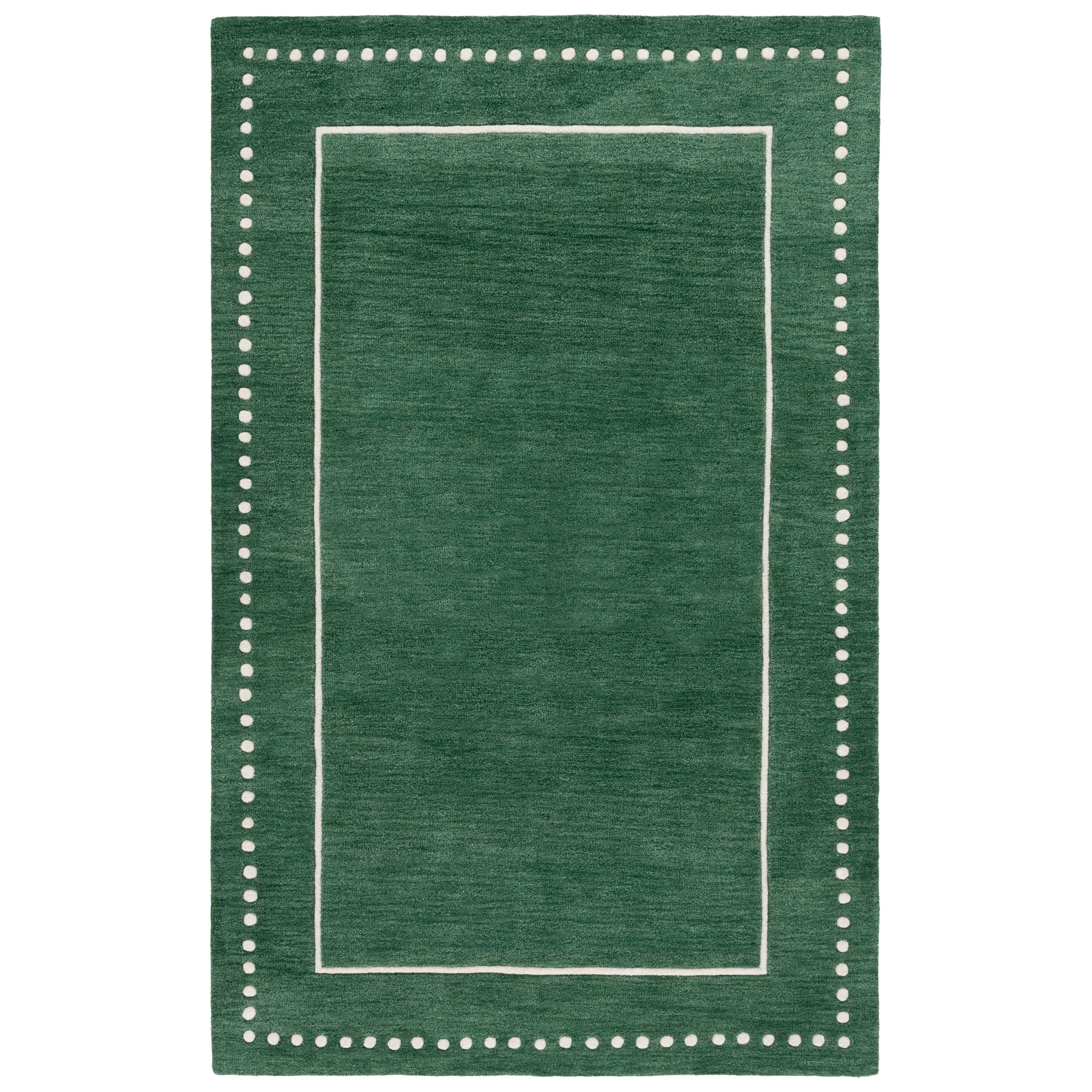 SAFAVIEH Handmade Bella Mitana Dotted Border Wool Rug