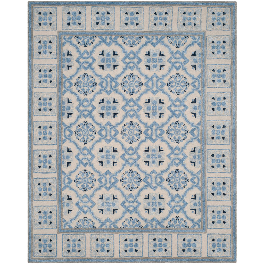 SAFAVIEH Handmade Bella Rodica Modern Floral Wool Rug