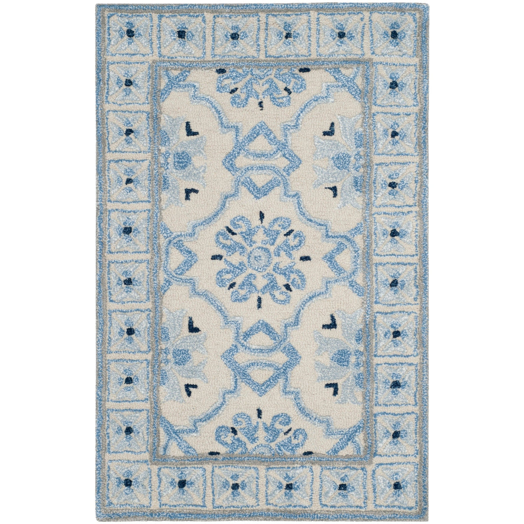SAFAVIEH Handmade Bella Rodica Modern Floral Wool Rug