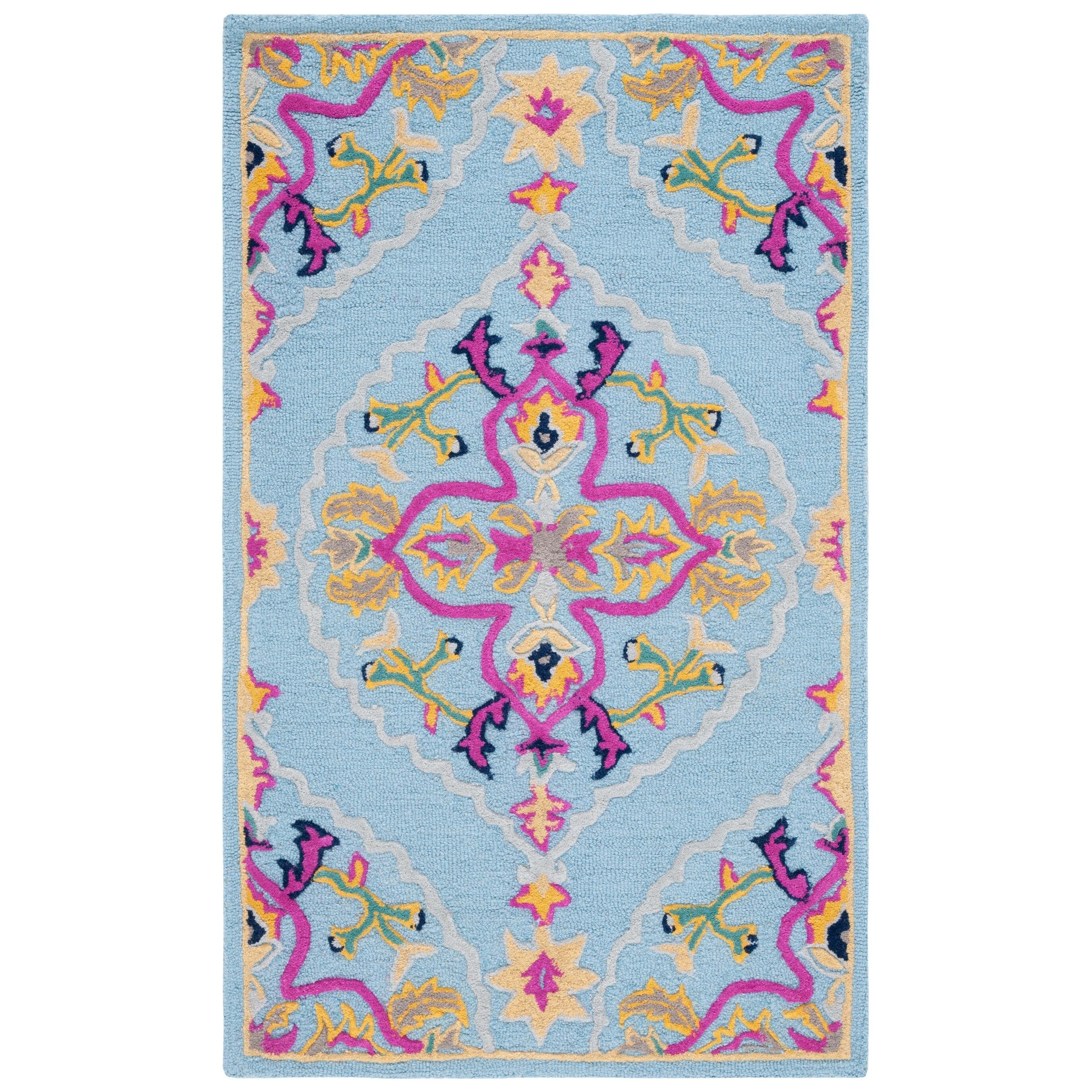 SAFAVIEH Handmade Bellagio Cailin Medallion Wool Rug