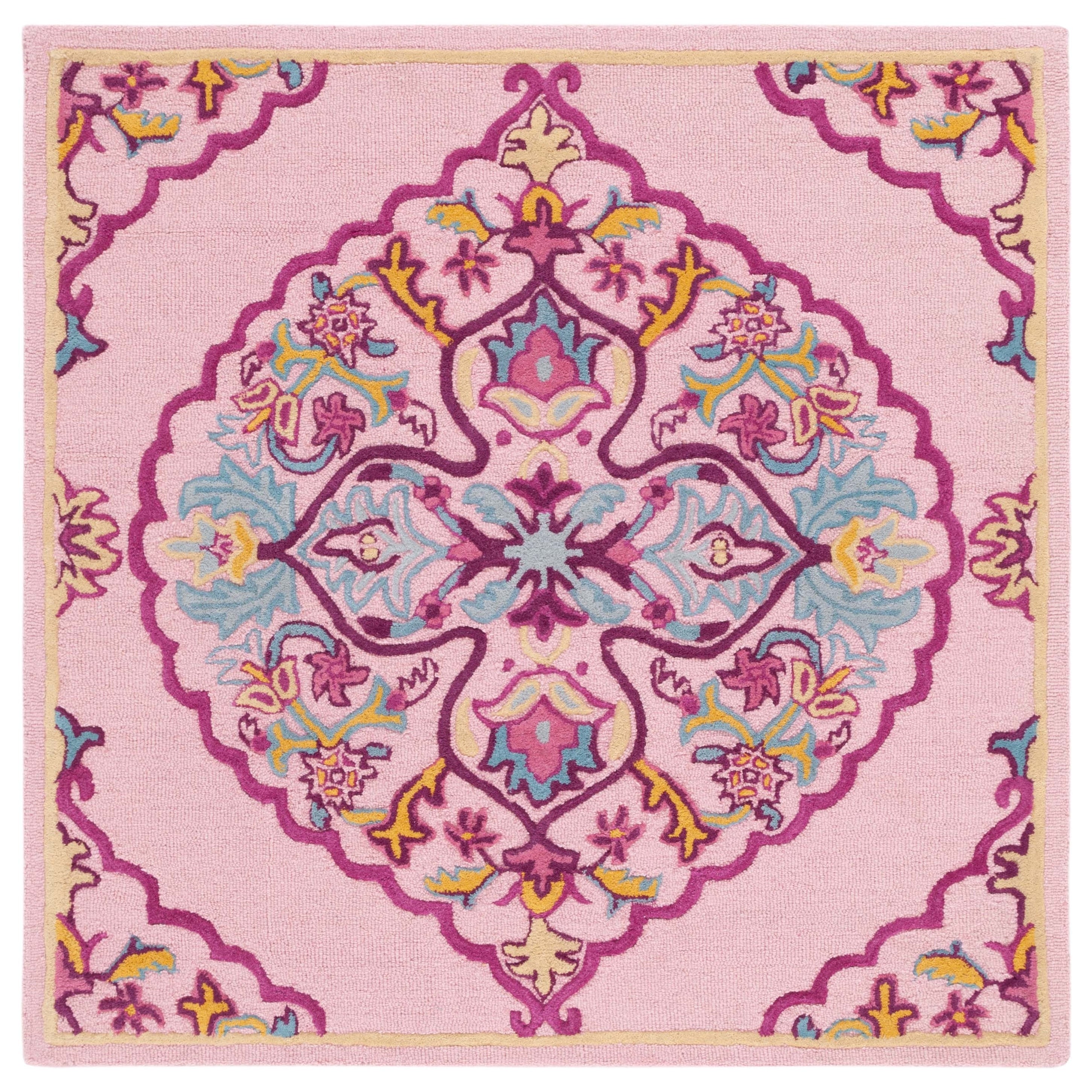 SAFAVIEH Handmade Bellagio Cailin Medallion Wool Rug