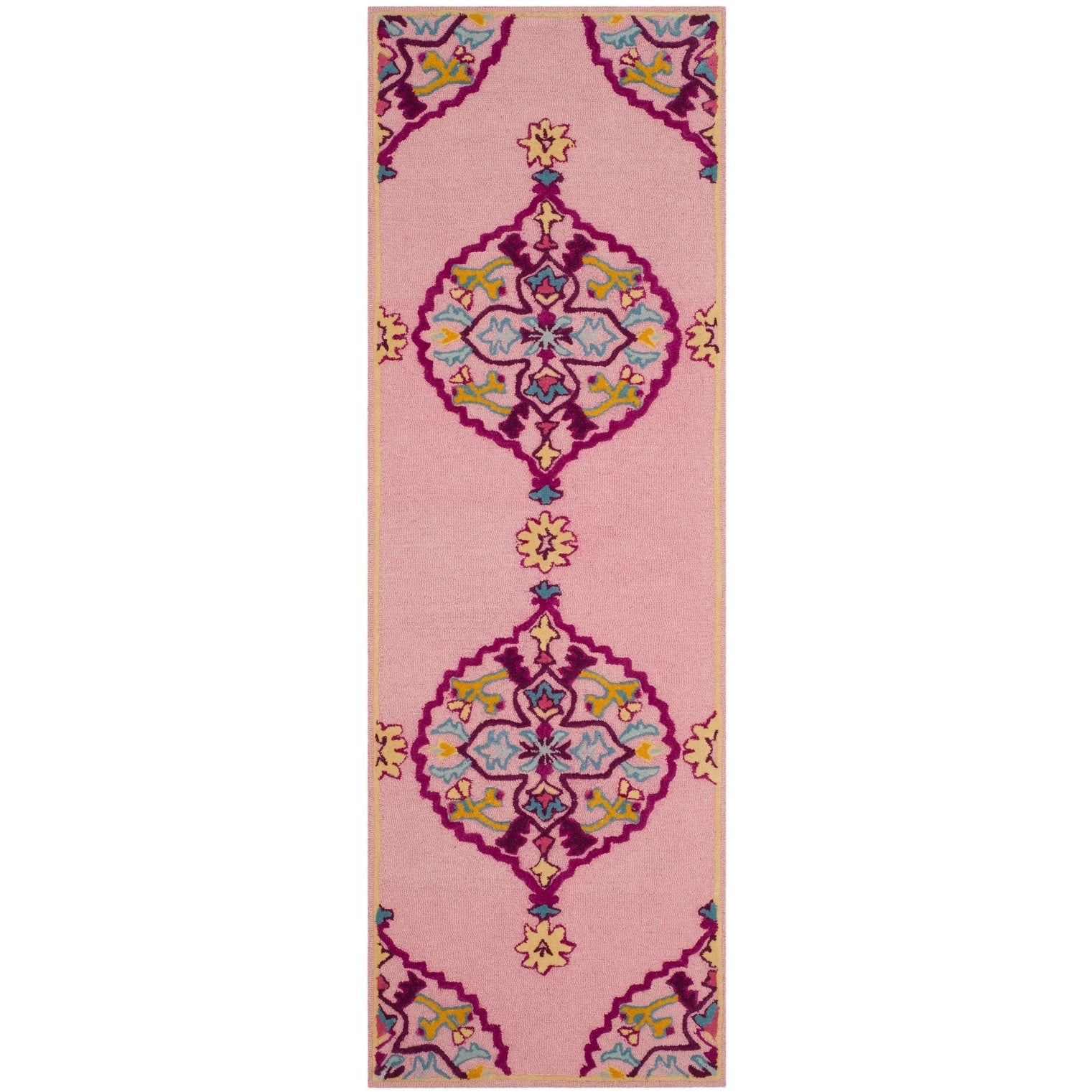 SAFAVIEH Handmade Bellagio Cailin Medallion Wool Rug