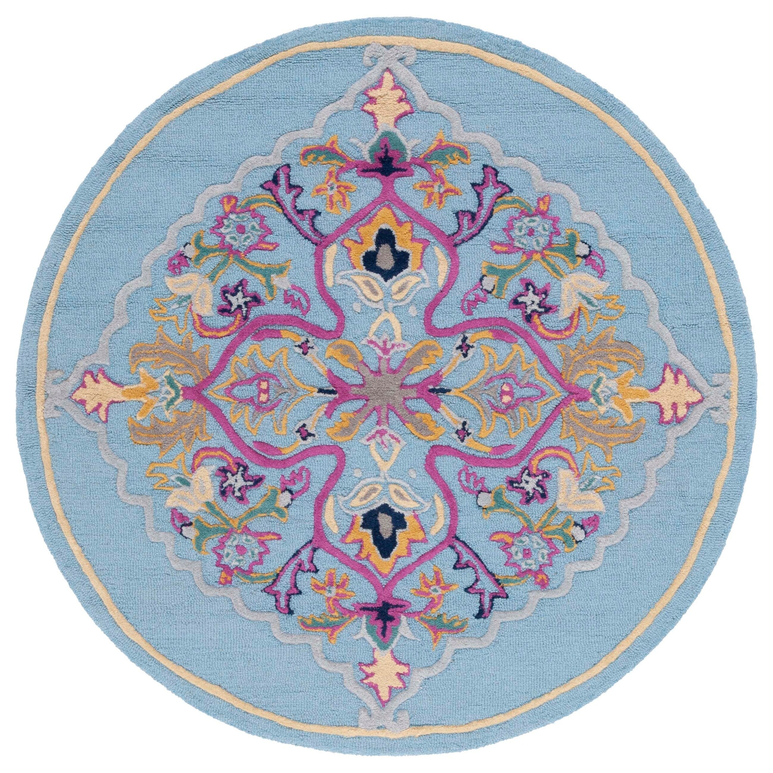 SAFAVIEH Handmade Bellagio Cailin Medallion Wool Rug