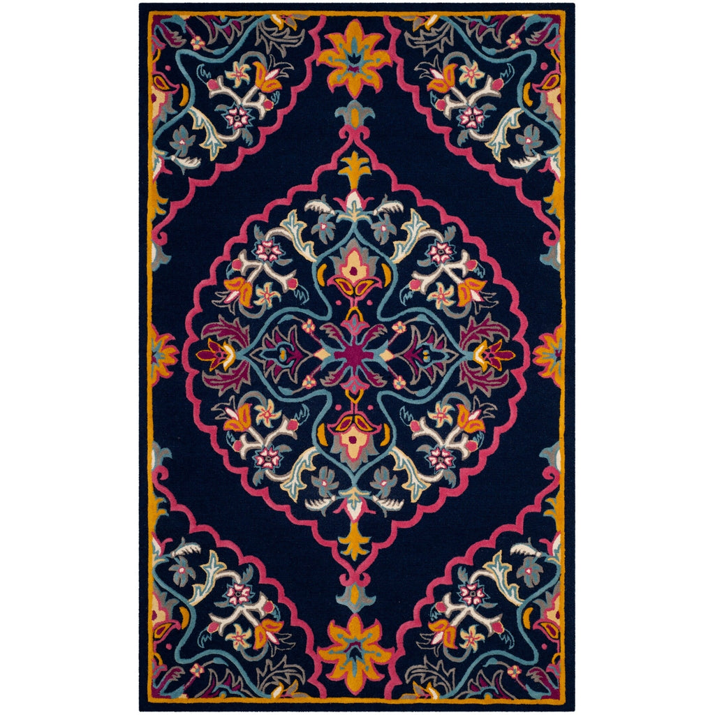SAFAVIEH Handmade Bellagio Cailin Medallion Wool Rug