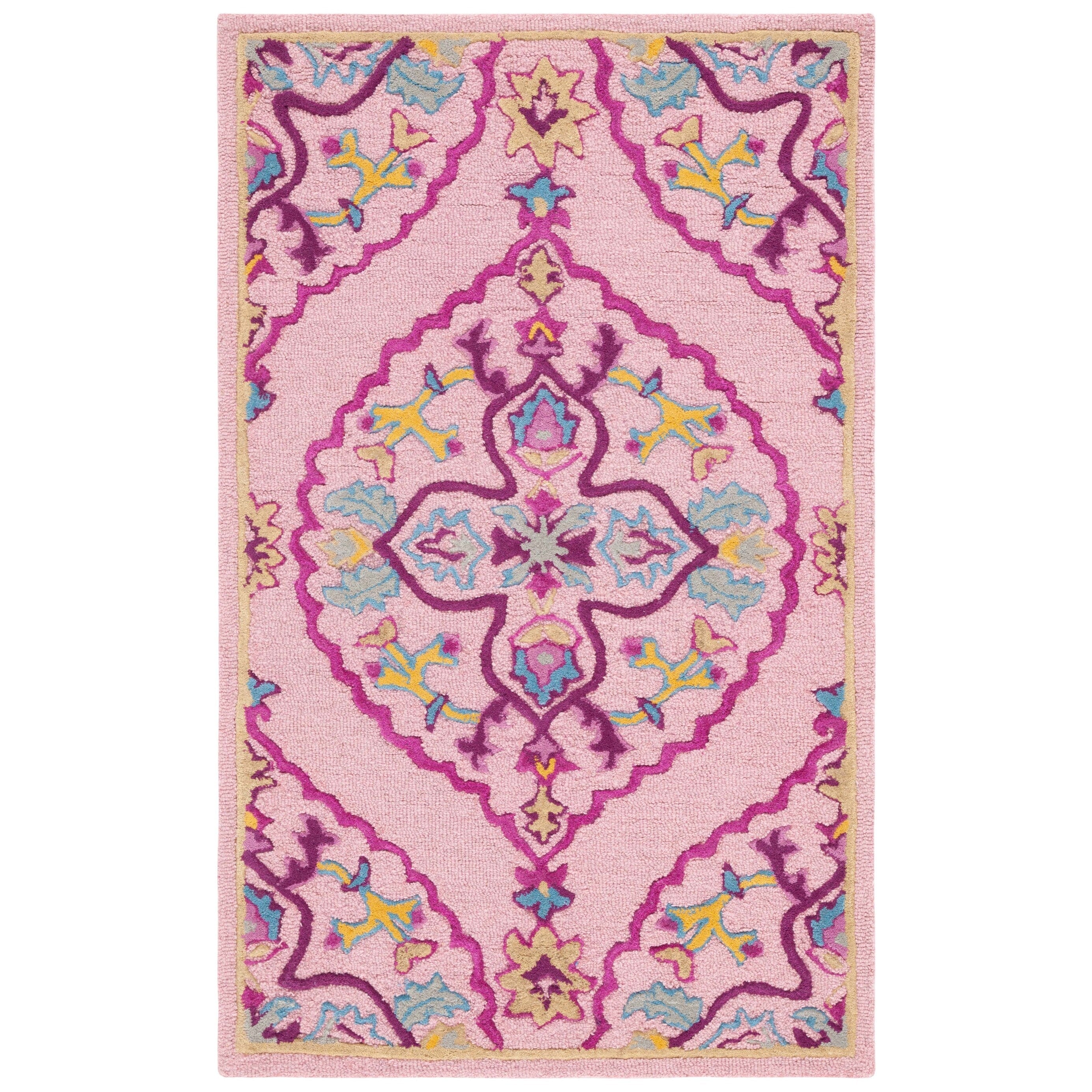 SAFAVIEH Handmade Bellagio Cailin Medallion Wool Rug