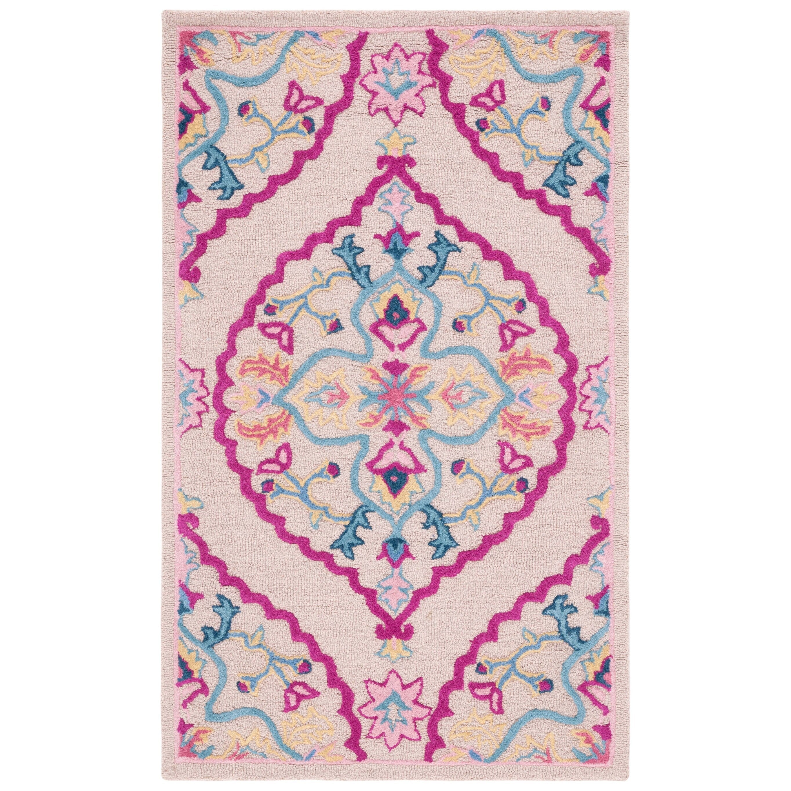 SAFAVIEH Handmade Bellagio Cailin Medallion Wool Rug