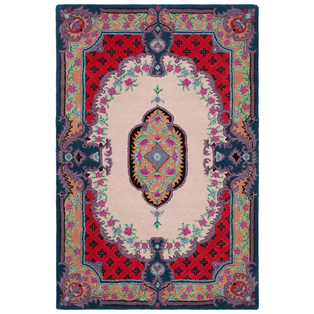 SAFAVIEH Handmade Bellagio Tatevik Oriental Medallion Wool Rug