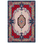 SAFAVIEH Handmade Bellagio Tatevik Oriental Medallion Wool Rug