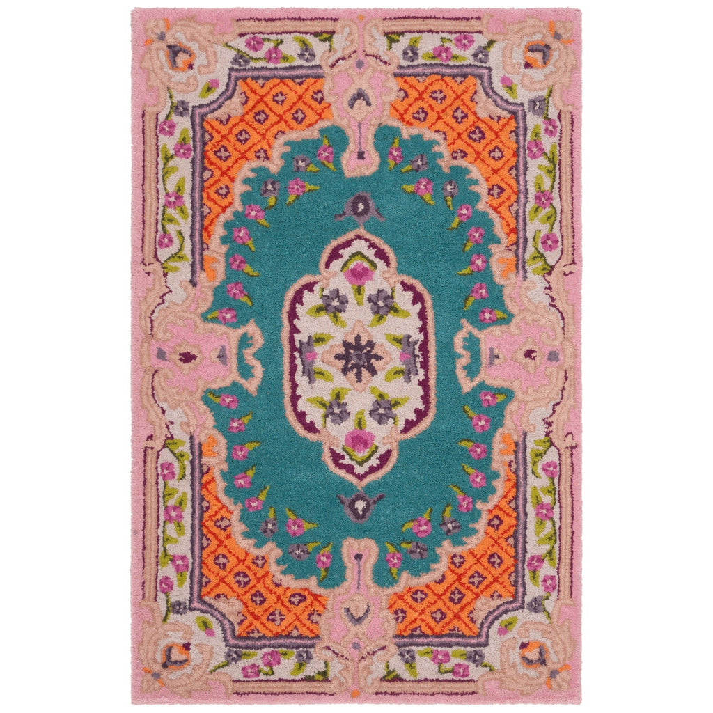 SAFAVIEH Handmade Bellagio Tatevik Oriental Medallion Wool Rug