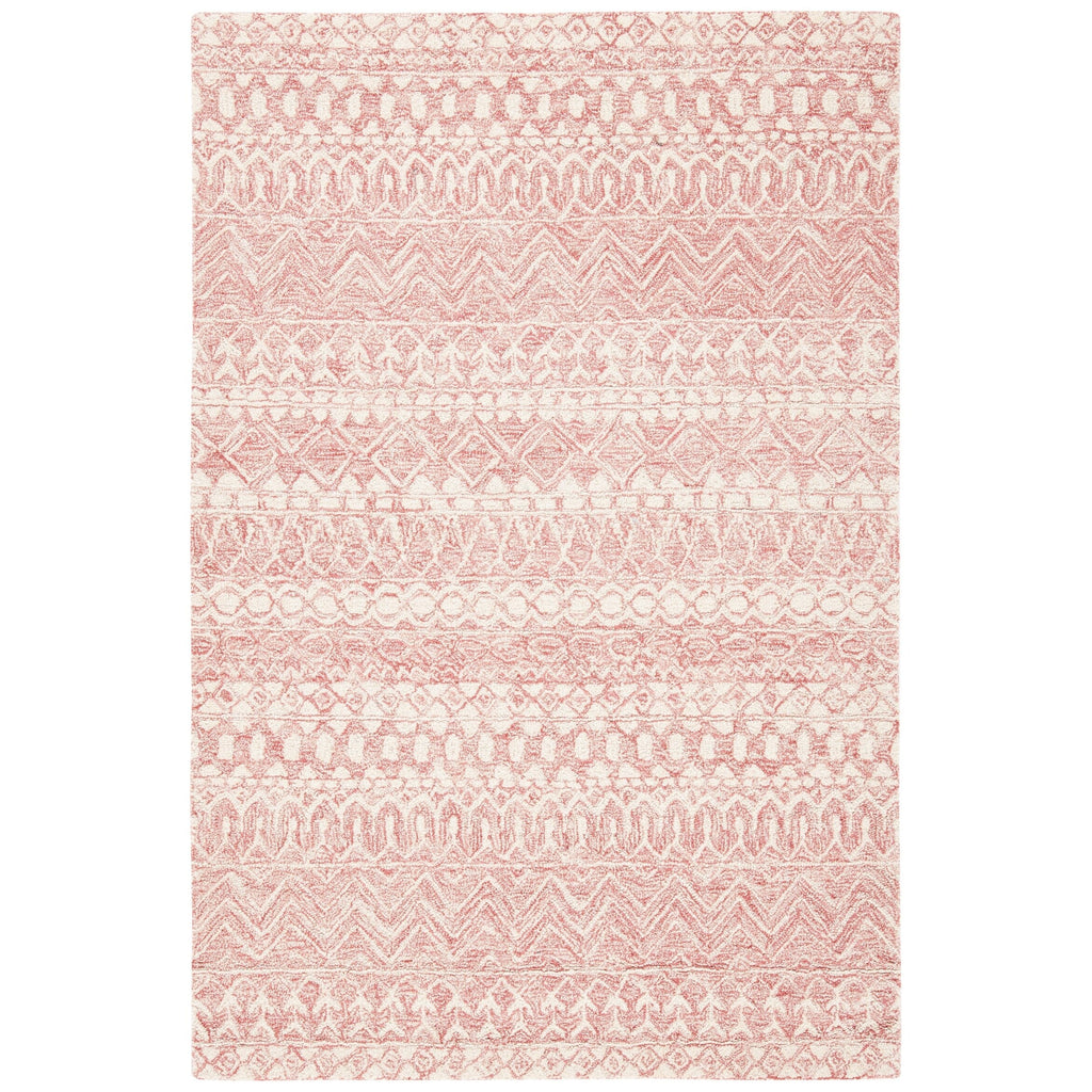 SAFAVIEH Handmade Blossom Cateluta Modern Floral Wool Rug