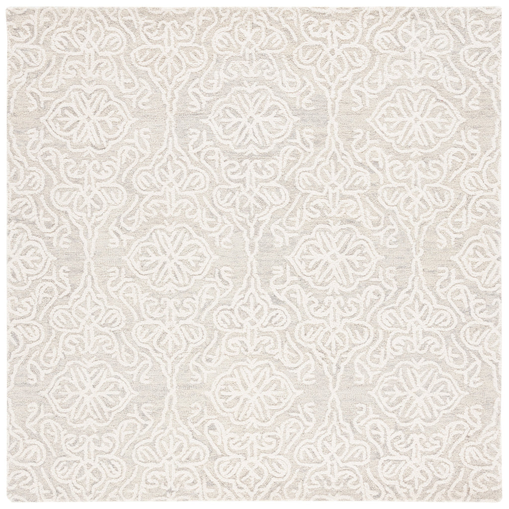 SAFAVIEH Handmade Blossom Cateluta Modern Floral Wool Rug