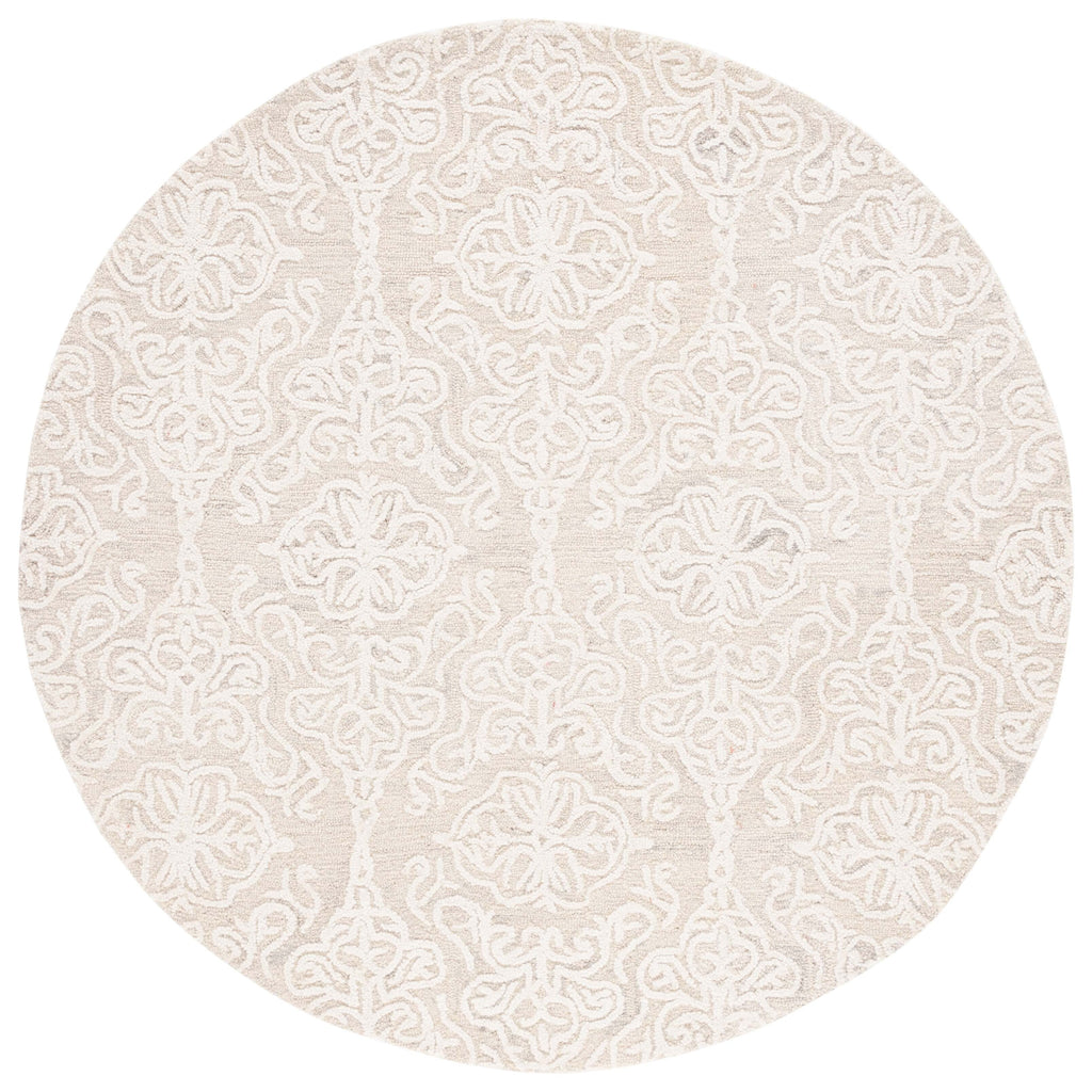 SAFAVIEH Handmade Blossom Cateluta Modern Floral Wool Rug