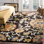 SAFAVIEH Handmade Blossom Maaret Modern Floral Wool Rug