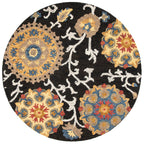SAFAVIEH Handmade Blossom Maaret Modern Floral Wool Rug