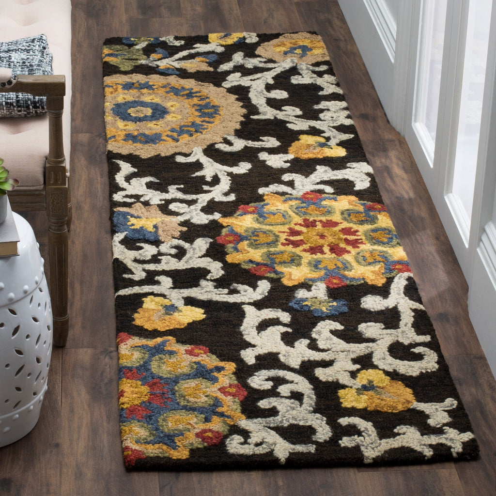 SAFAVIEH Handmade Blossom Maaret Modern Floral Wool Rug