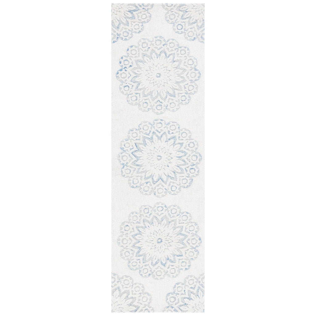 SAFAVIEH Handmade Blossom Oriella Modern Floral Wool Rug