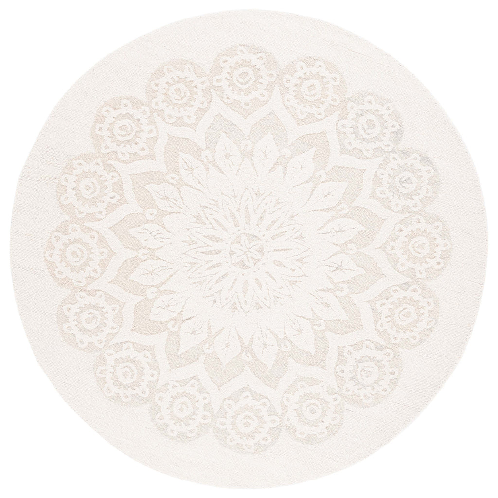 SAFAVIEH Handmade Blossom Oriella Modern Floral Wool Rug