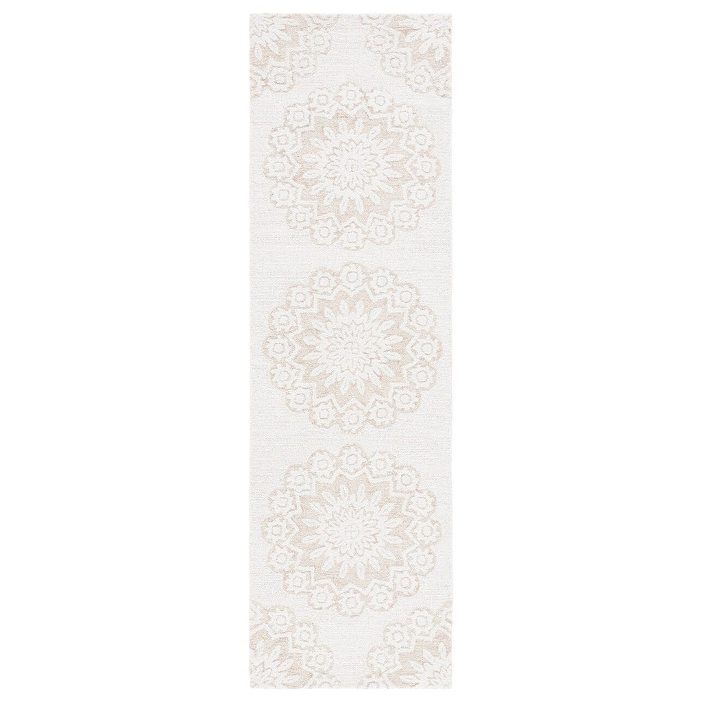 SAFAVIEH Handmade Blossom Oriella Modern Floral Wool Rug