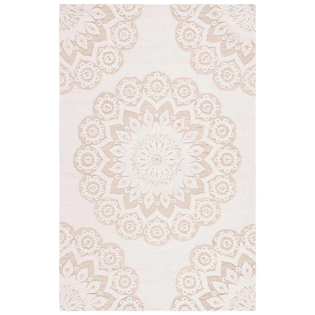 SAFAVIEH Handmade Blossom Oriella Modern Floral Wool Rug