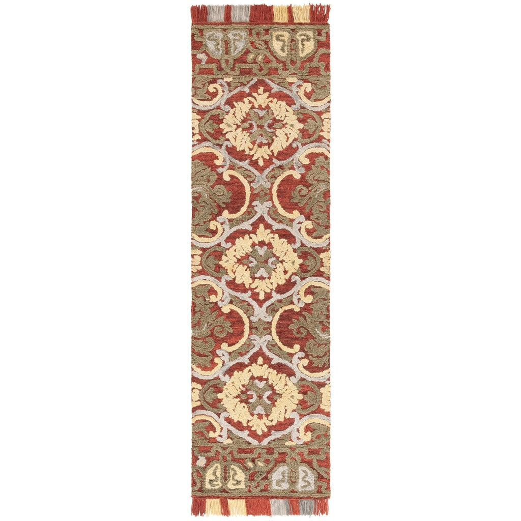 SAFAVIEH Handmade Blossom Porzia Floral Wool Rug