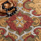 SAFAVIEH Handmade Blossom Porzia Floral Wool Rug