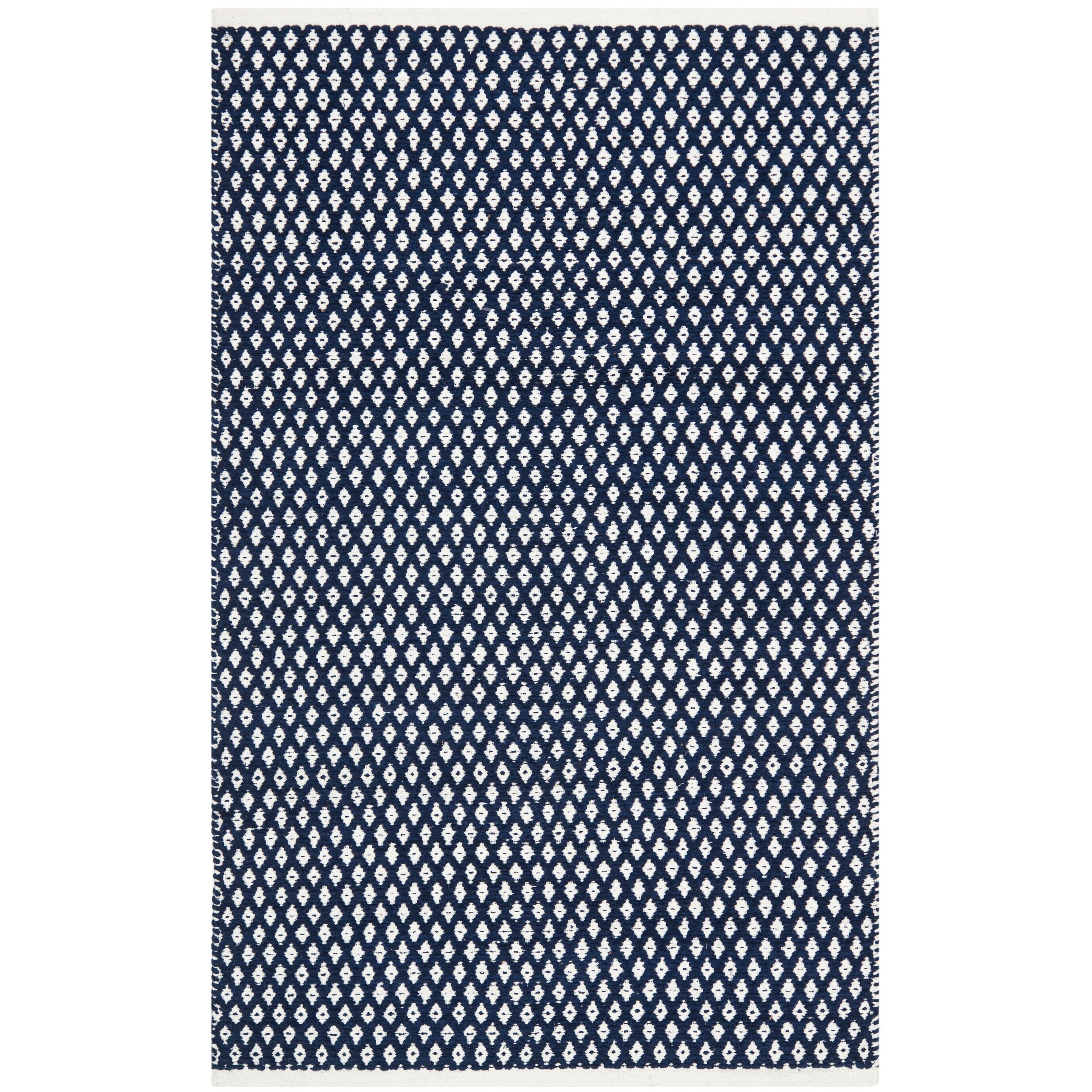SAFAVIEH Handmade Boston Shirine Coastal Cotton Flatweave Rug