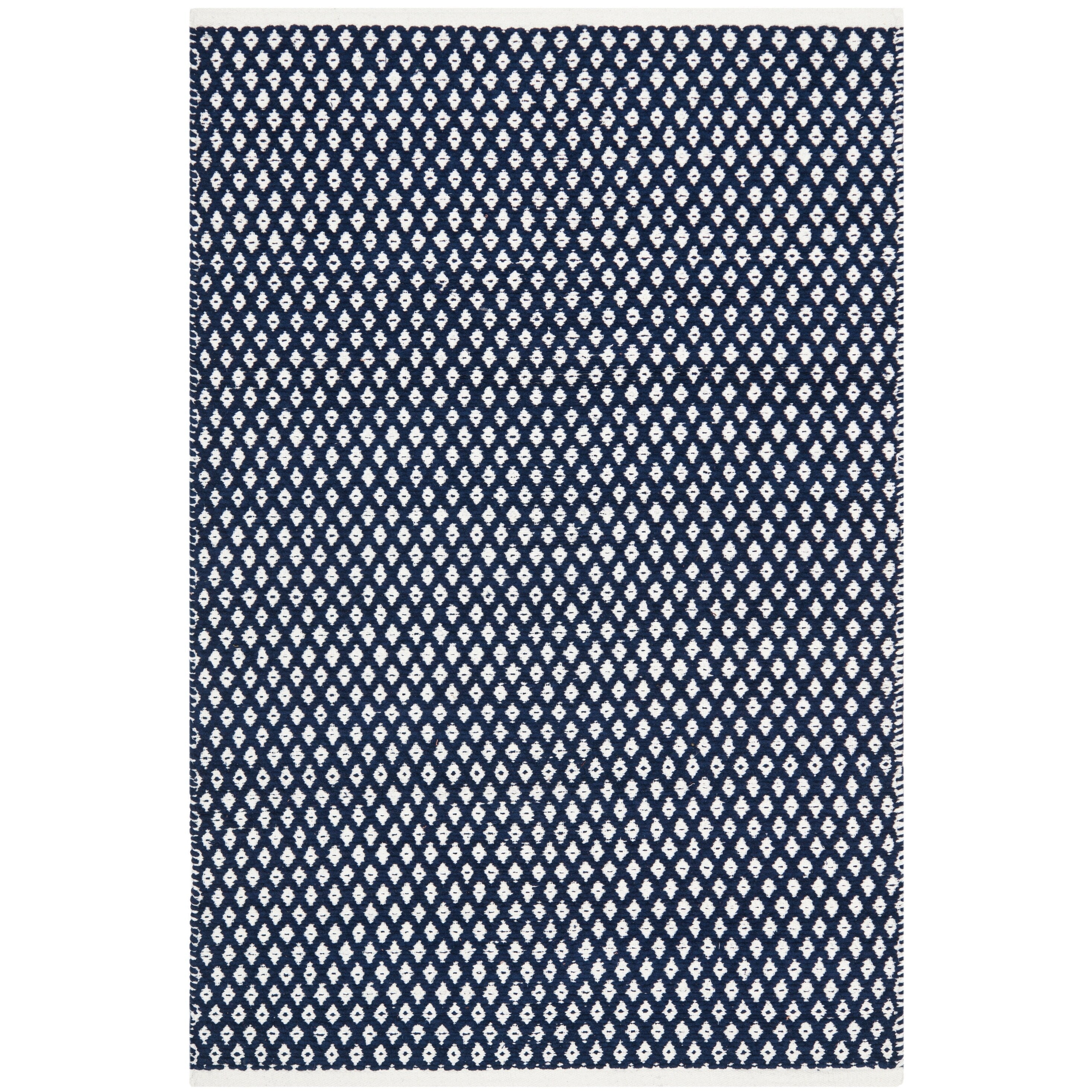 SAFAVIEH Handmade Boston Shirine Coastal Cotton Flatweave Rug