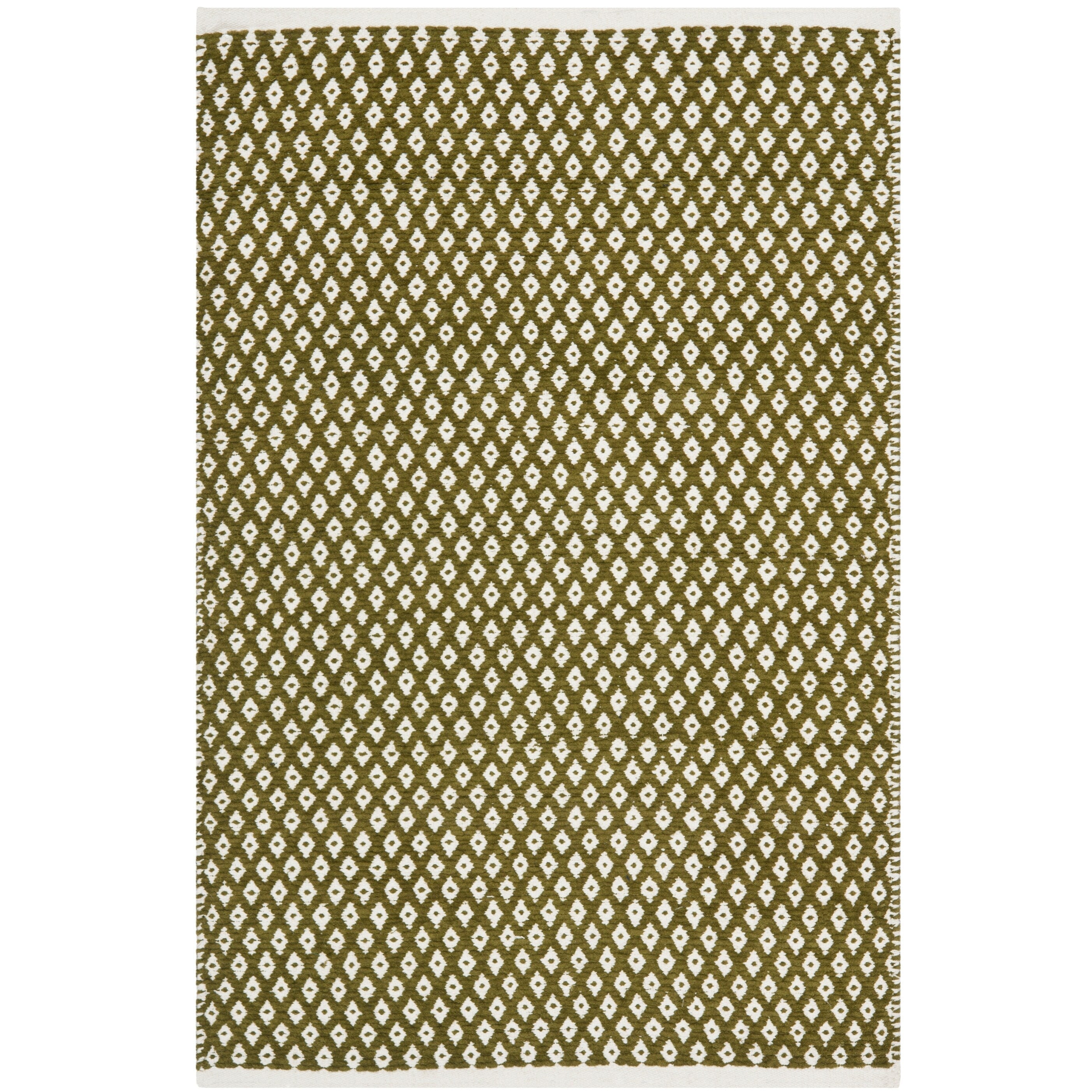 SAFAVIEH Handmade Boston Shirine Coastal Cotton Flatweave Rug