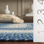 SAFAVIEH Handmade Braided Kita Country Rug