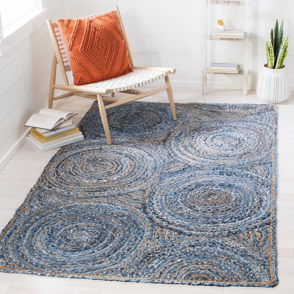SAFAVIEH Handmade Cape Cod Eulogia Coastal Jute Rug