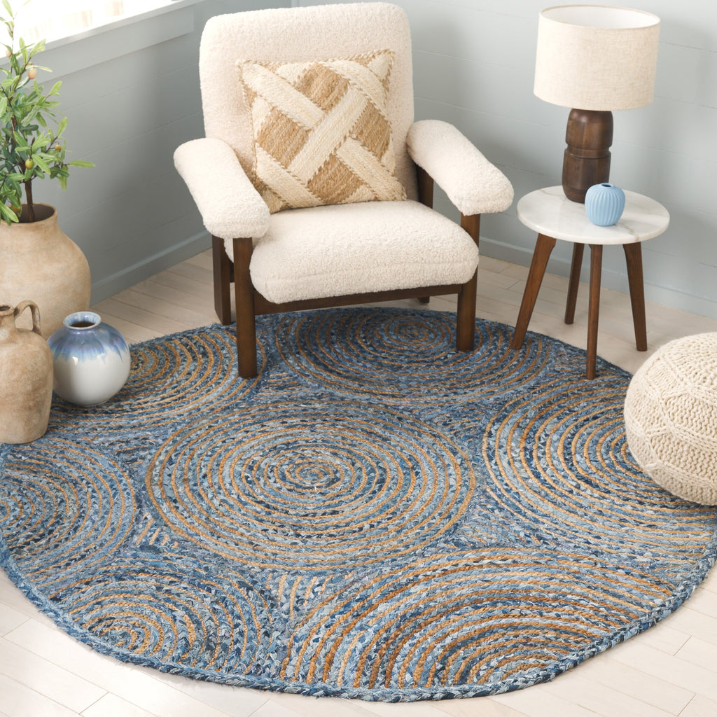SAFAVIEH Handmade Cape Cod Eulogia Coastal Jute Rug