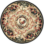SAFAVIEH Handmade Chelsea Anni French Country Rooster Wool Rug