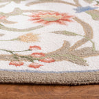 SAFAVIEH Handmade Chelsea Jacomine French Country Floral Scroll Wool