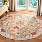 SAFAVIEH Handmade Chelsea Malda French Country Floral Wool Rug