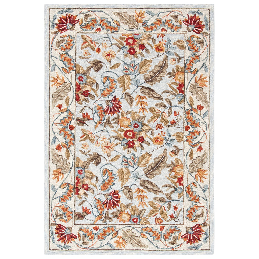 SAFAVIEH Handmade Chelsea Malda French Country Floral Wool Rug