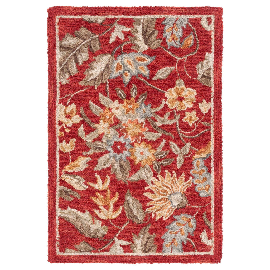 SAFAVIEH Handmade Chelsea Malda French Country Floral Wool Rug
