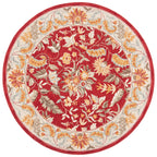 SAFAVIEH Handmade Chelsea Malda French Country Floral Wool Rug