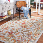 SAFAVIEH Handmade Chelsea Malda French Country Floral Wool Rug