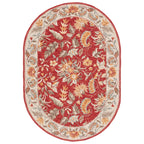 SAFAVIEH Handmade Chelsea Malda French Country Floral Wool Rug