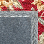 SAFAVIEH Handmade Chelsea Malda French Country Floral Wool Rug