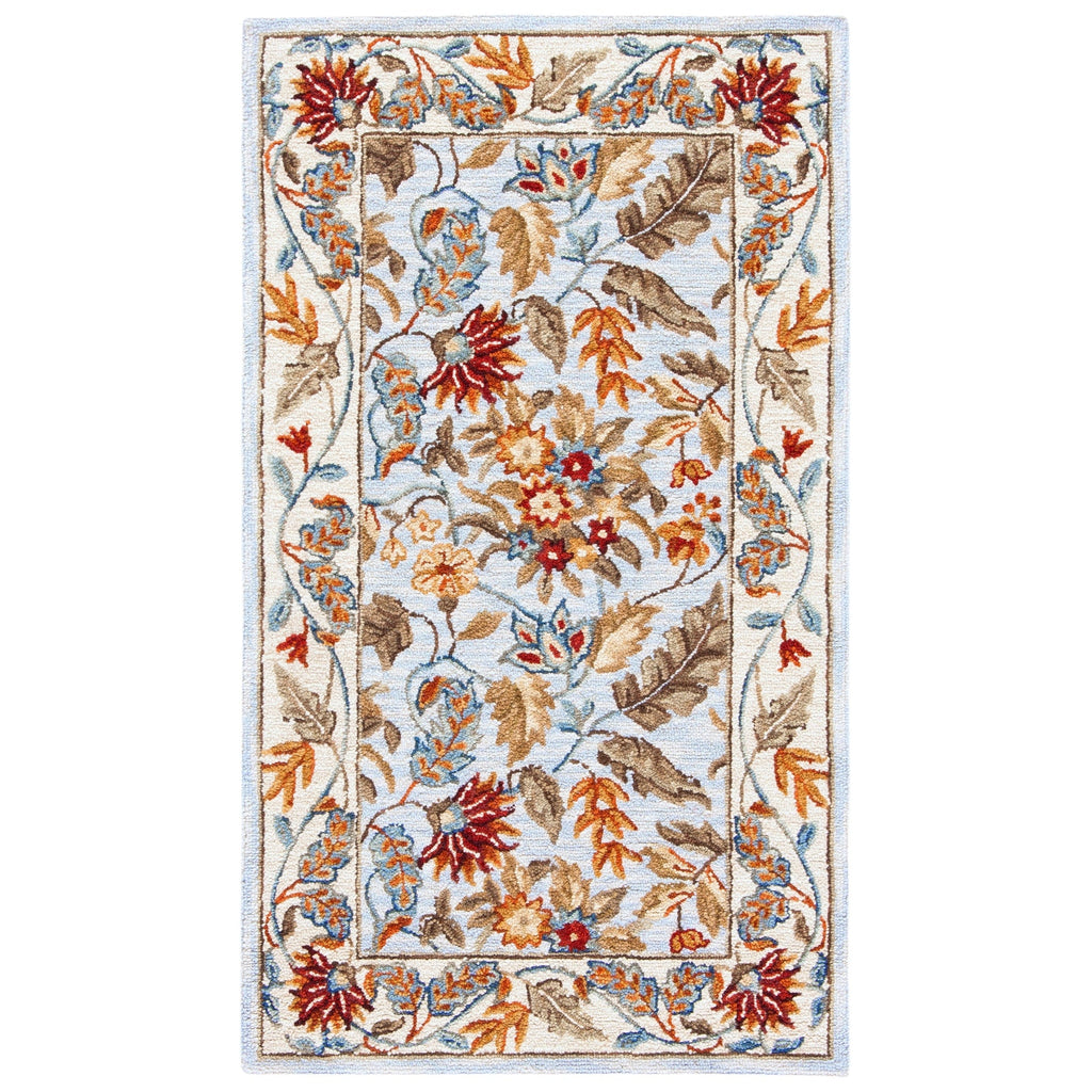 SAFAVIEH Handmade Chelsea Malda French Country Floral Wool Rug
